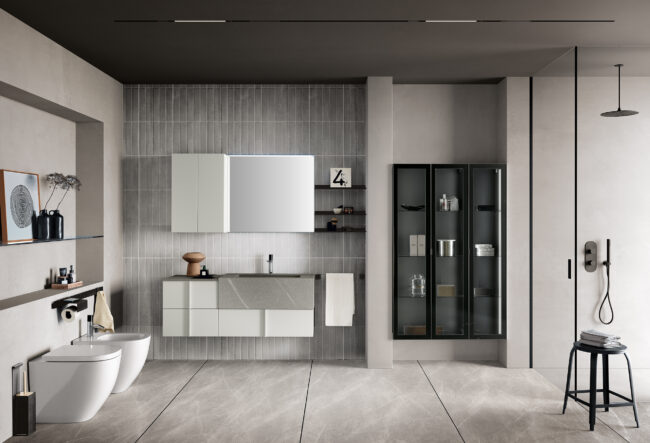 Mobile bagno sospeso - mobile bagno