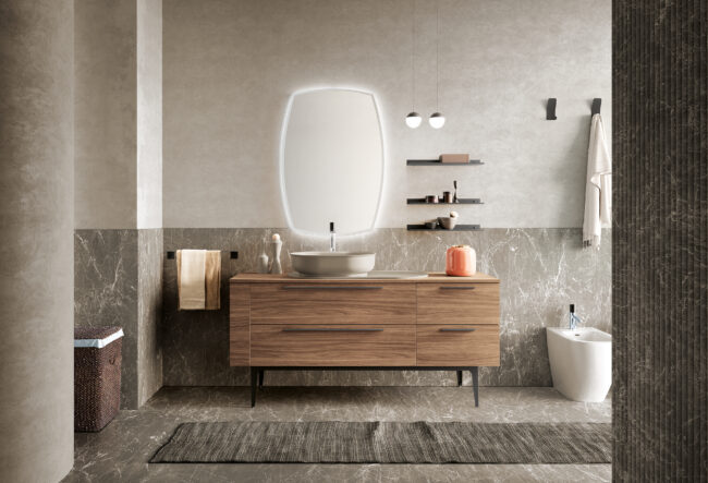 Mobile bagno a terra - mobile bagno