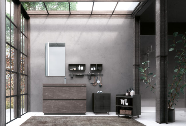 Mobile bagno a terra - mobile bagno
