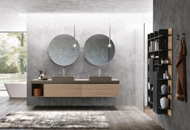 Mobile bagno sospeso - mobile bagno