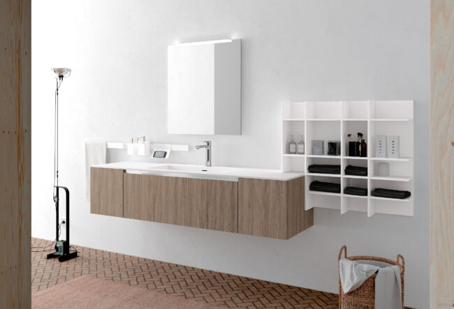 Mobile bagno sospeso - mobile bagno