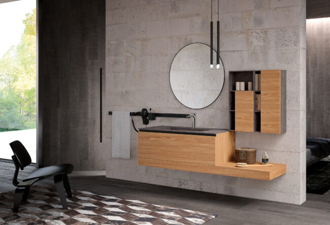 Mobile bagno sospeso - mobile bagno