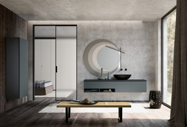 Mobile bagno sospeso - mobile bagno