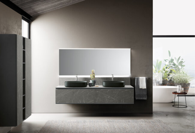 Mobile bagno sospeso - mobile bagno