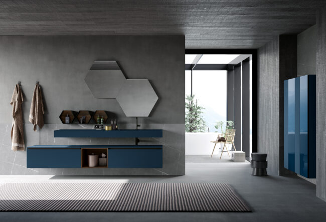 Mobile bagno sospeso - mobile bagno
