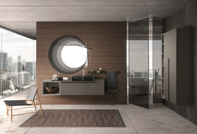 Mobile bagno sospeso - mobile bagno