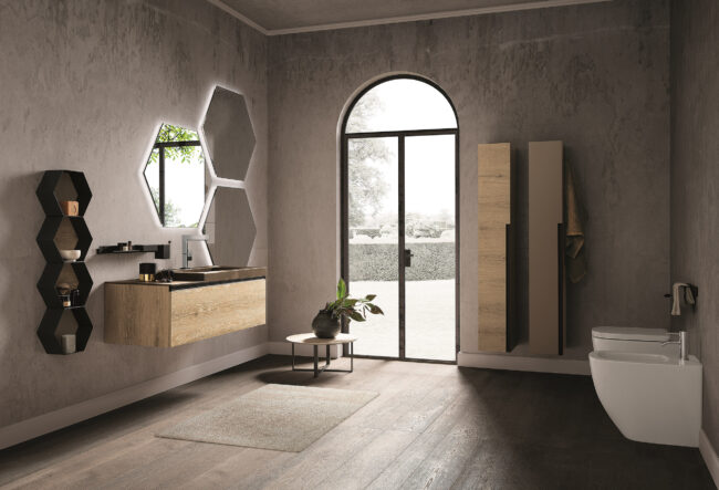 Mobile bagno sospeso - mobile bagno