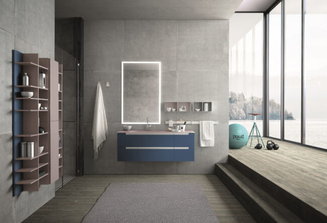 Mobile bagno sospeso - mobile bagno