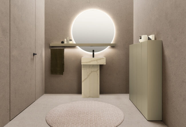 Mobile bagno a terra - mobile bagno
