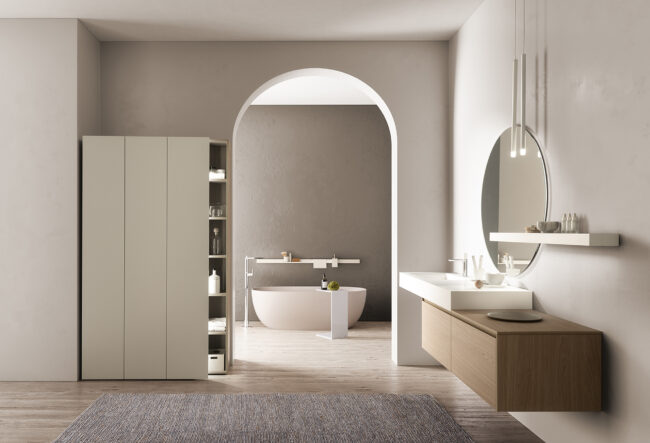 Mobile bagno sospeso - mobile bagno