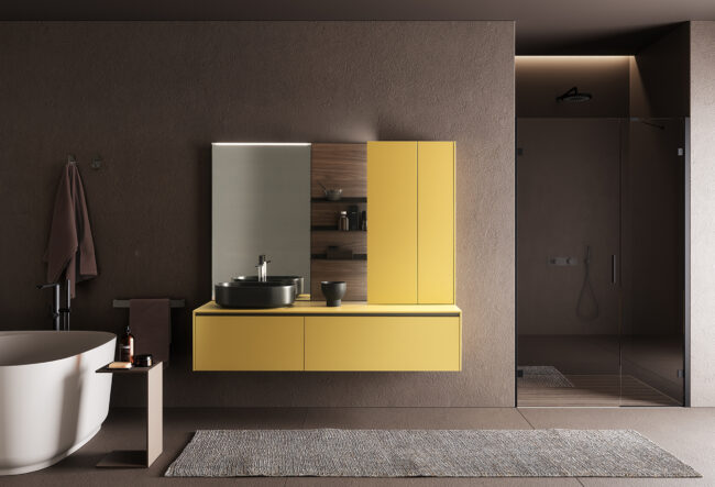 Mobile bagno sospeso - mobile bagno