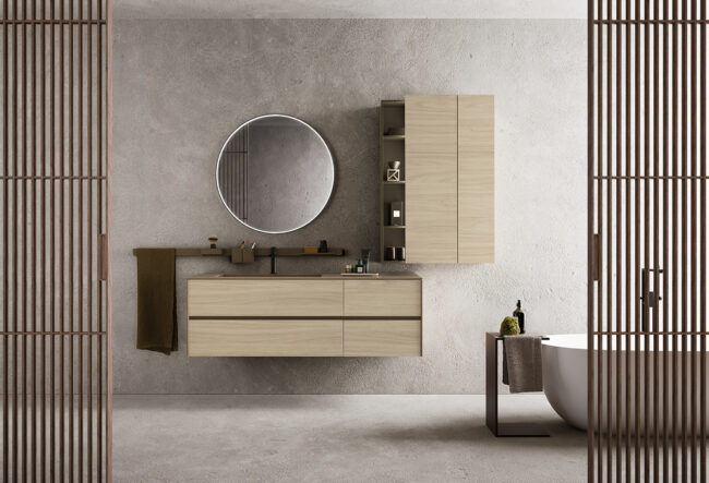 Mobile bagno sospeso - mobile bagno