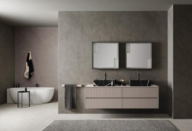 Mobile bagno sospeso - mobile bagno