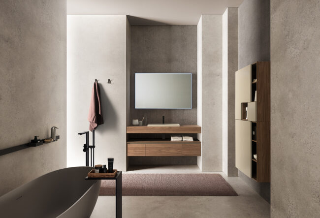 Mobile bagno sospeso - mobile bagno